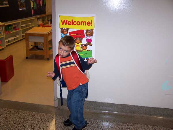 20060905 Andrew's First Day of School 12